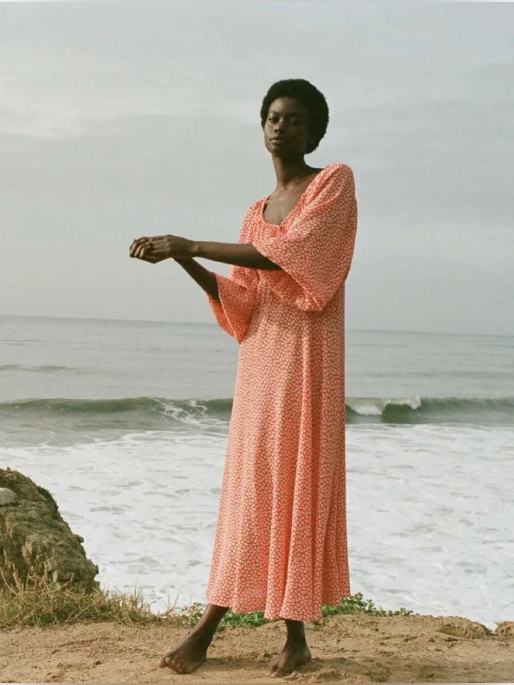 Doen Ortensia Floral Maxi Dress